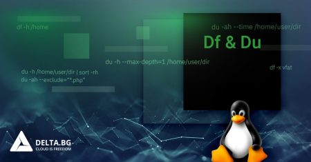 Как да проверите използваното дисково пространство в Linux с командите du и df